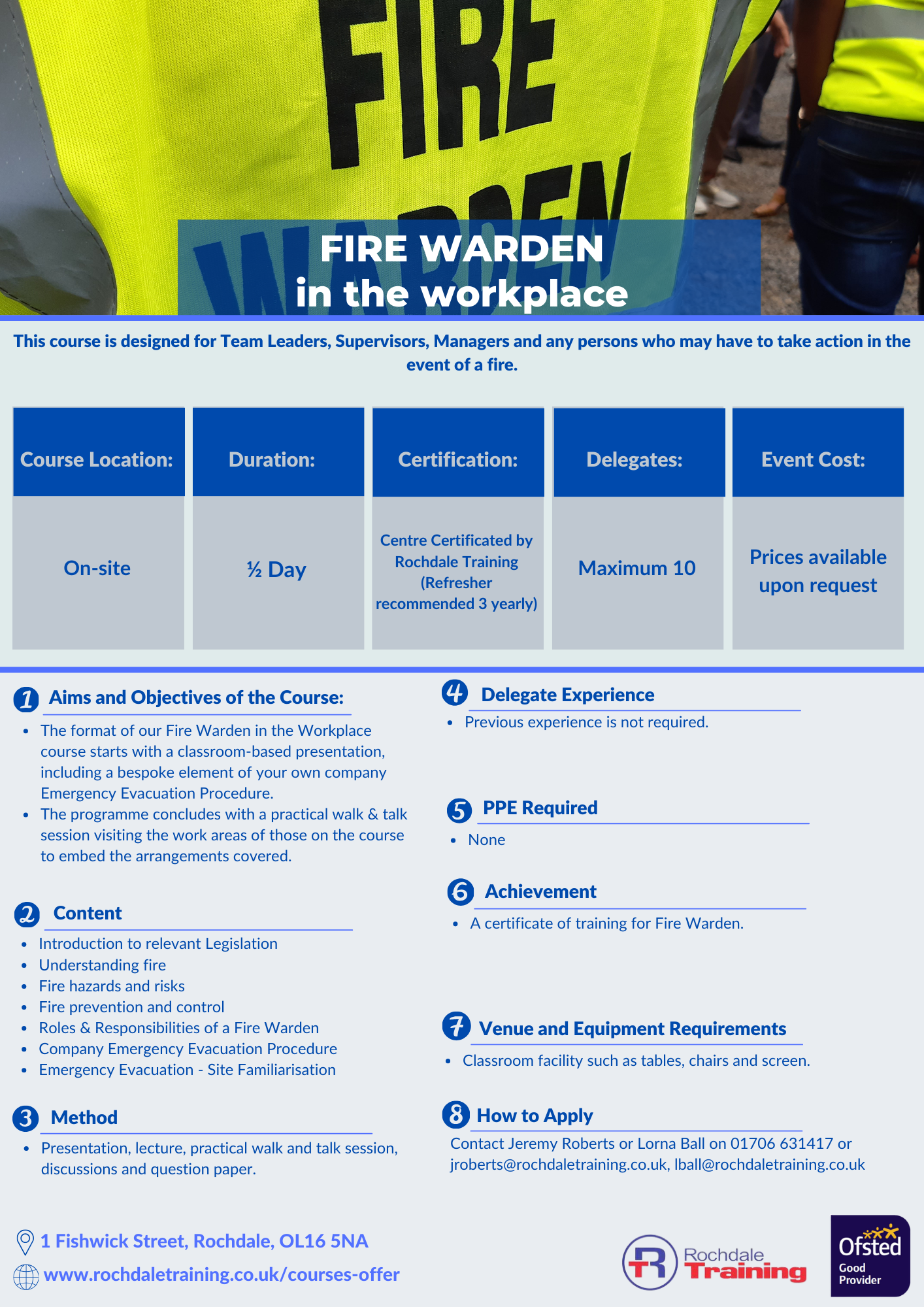 Fire Warden in the Workplace 