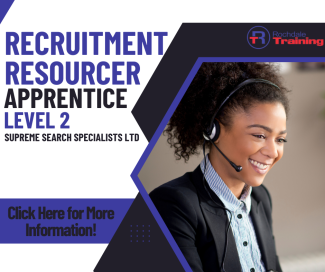 Recruitment Resourcer Apprenticeship Graphic 