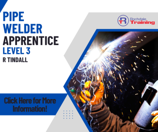 R Tindall - Pipe Welder apprentice 