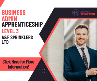 A&F Sprinklers Ltd - Business Administrator – Level 3